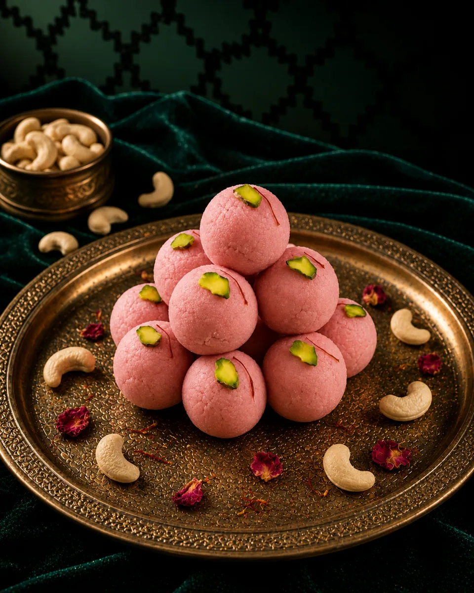 Kaju Rose Ladoo