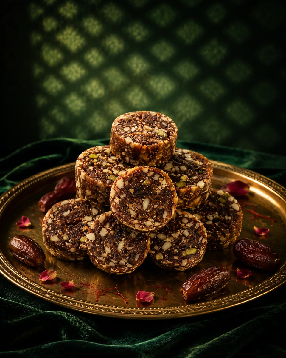 Khajur Roll (Walnut Roll)