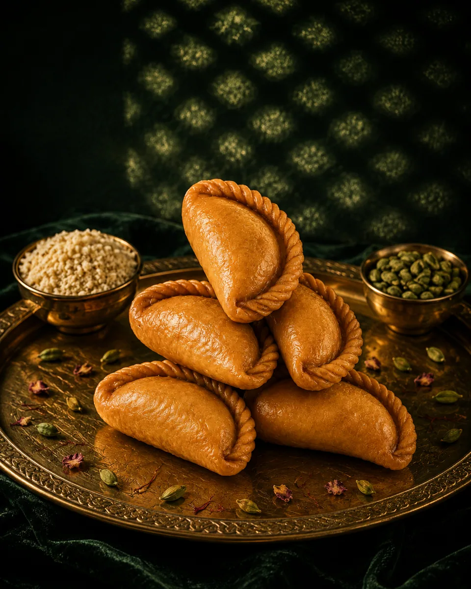 Mava Khaja Gujiya