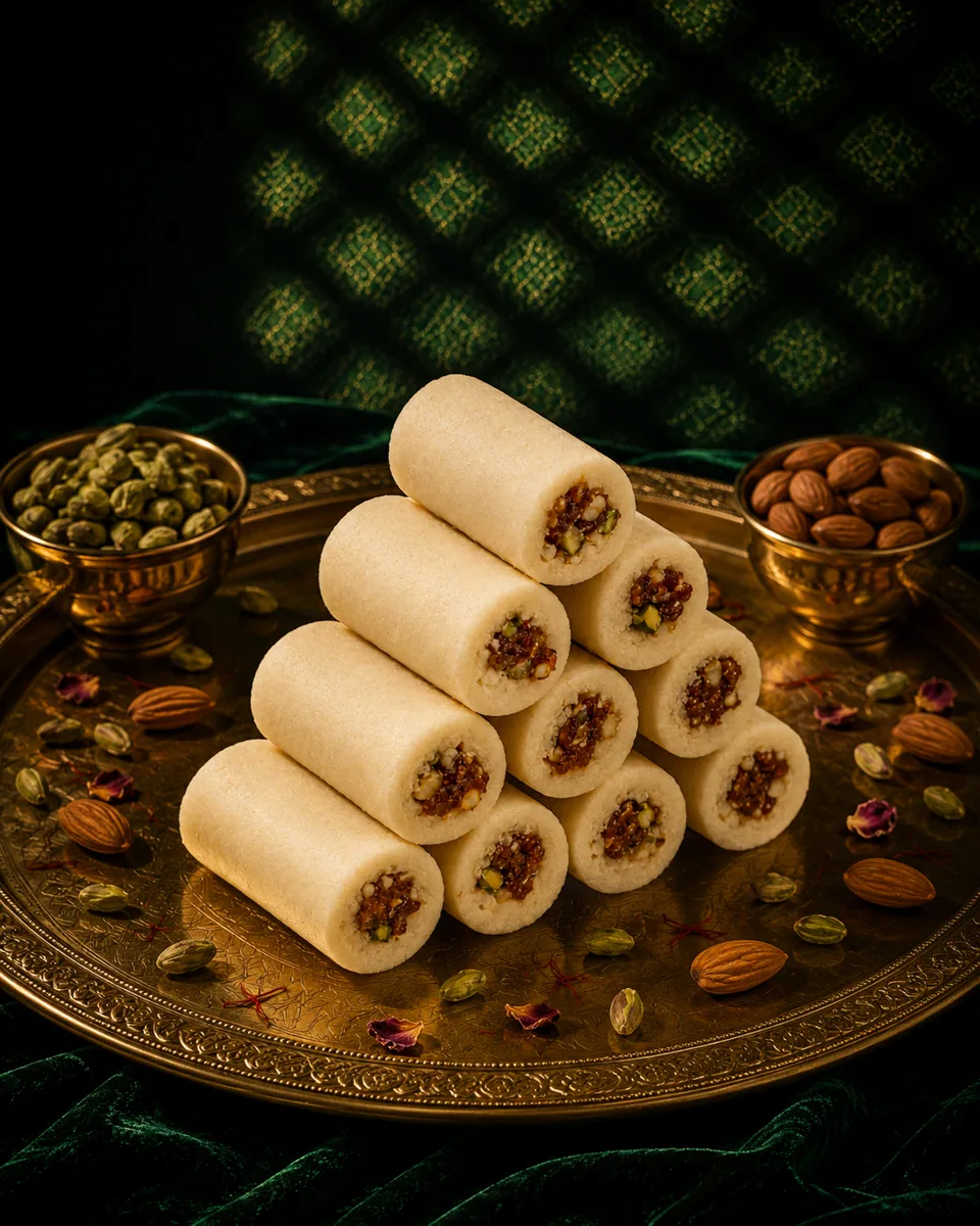 Nut Roll (Badam Roll)